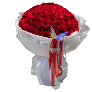 Bouquet De 72 Rosas Rojas